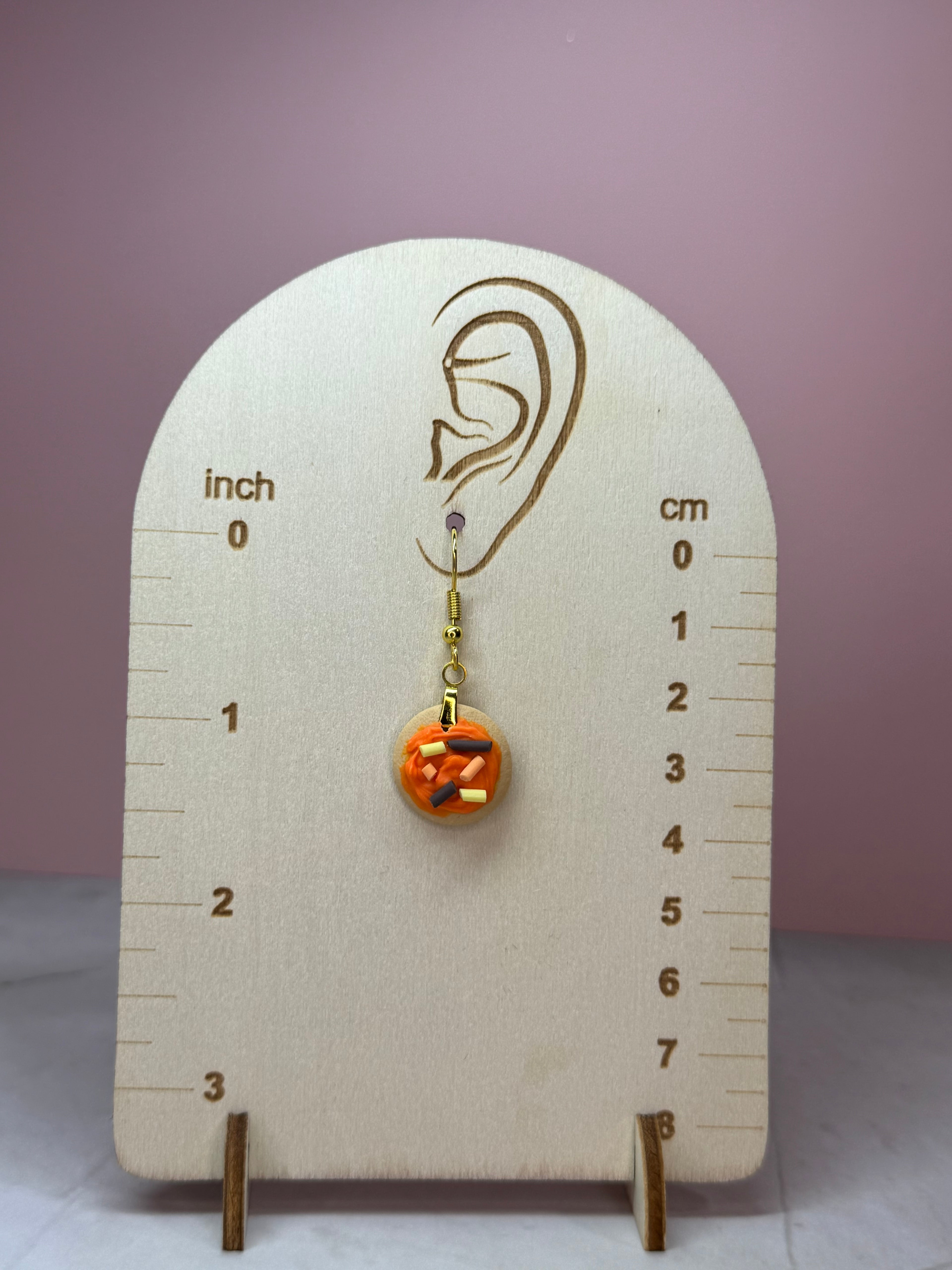 Orange Frosted Cookie in Gold- Sugar Cookie Scent