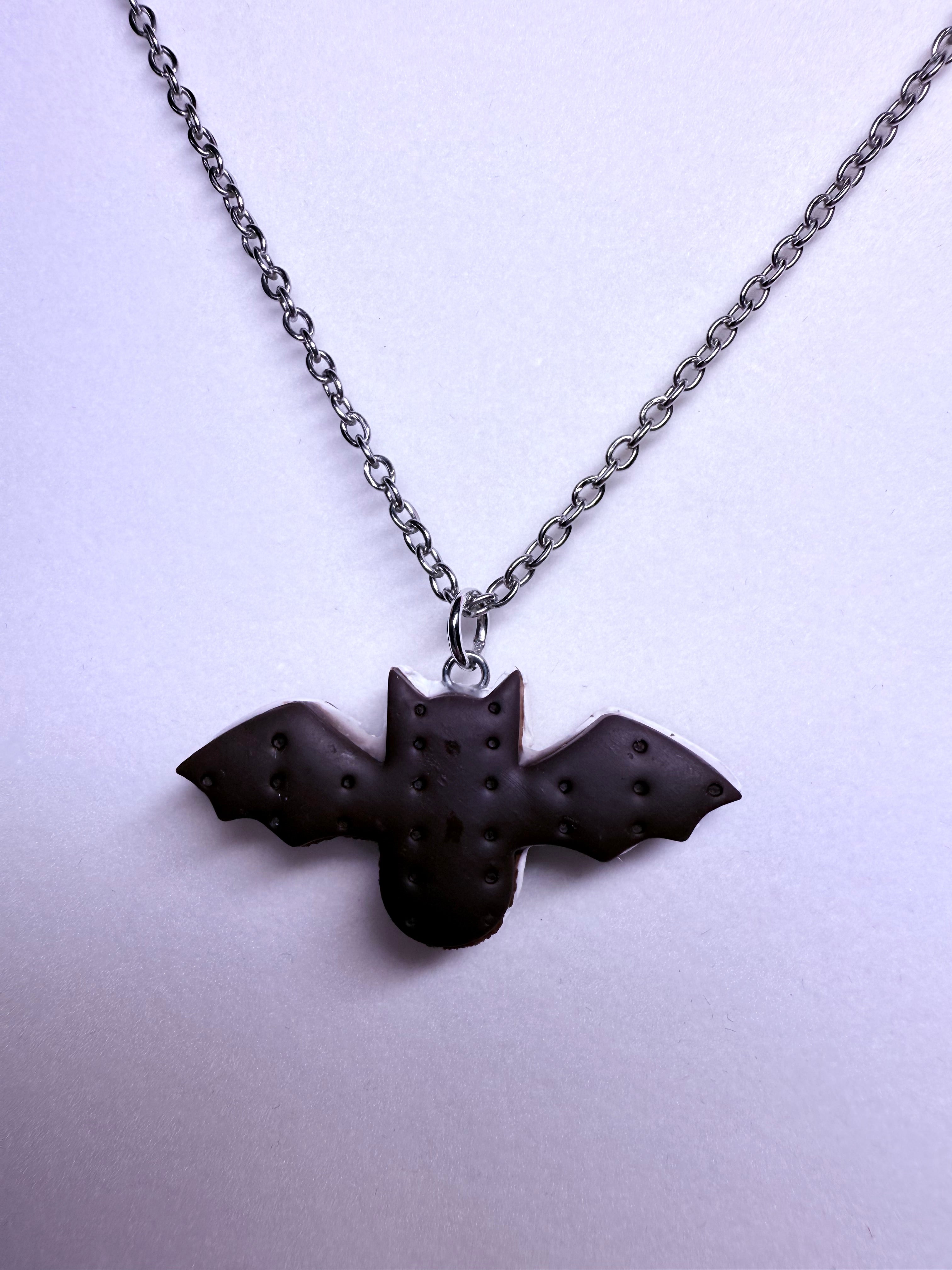 Bat Ice Cream Sandwich in Silver- Chocolate Scented