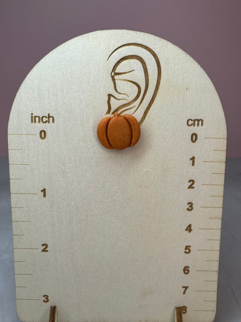 Pumpkin Stud Earrings- Pumpkin Pie Scent