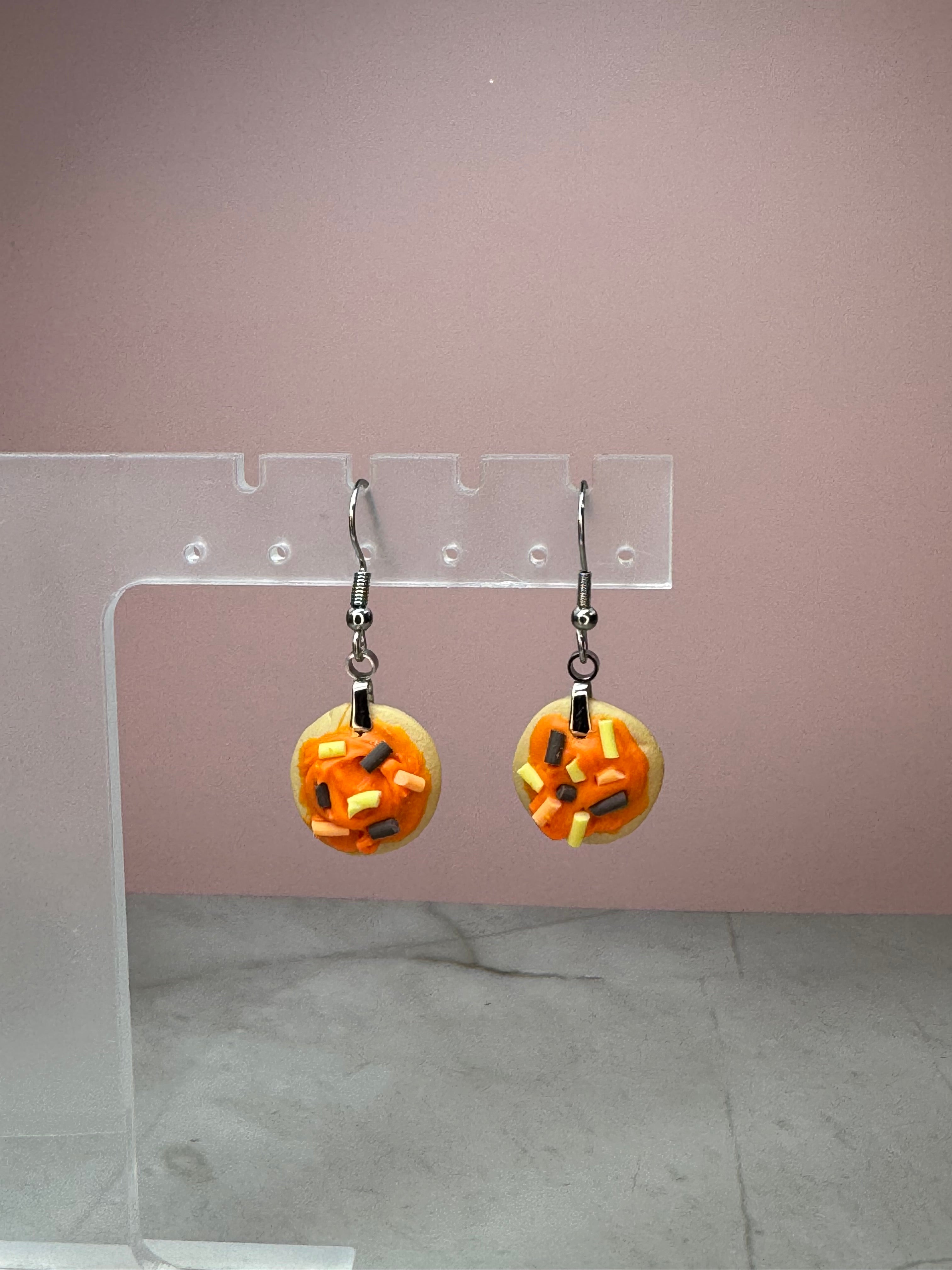 Orange Frosted Cookie in Silver- Sugar Cookie Scent
